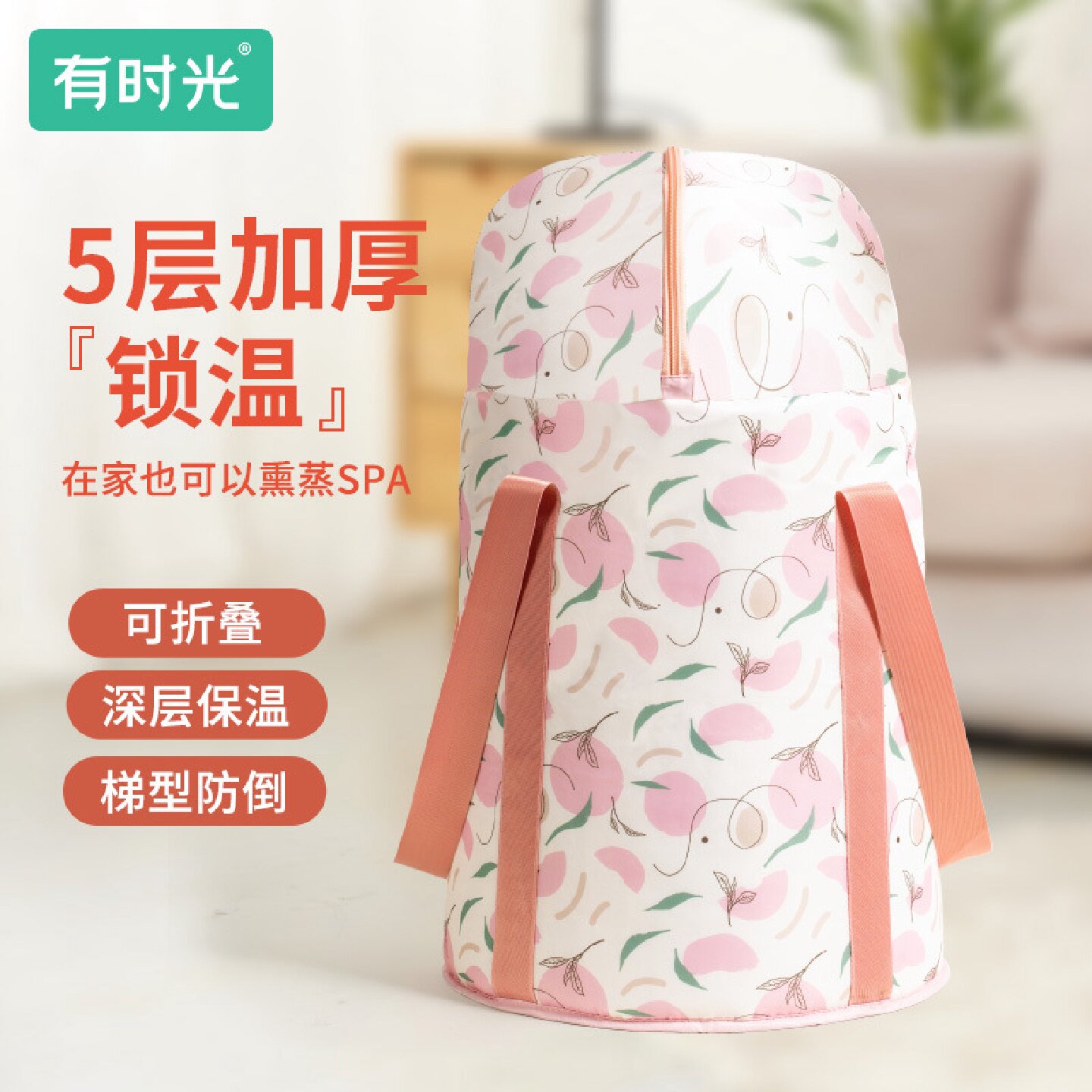 折叠泡脚桶家用旅行便携足浴盆保温洗脚盆按摩泡脚桶深桶过小腿