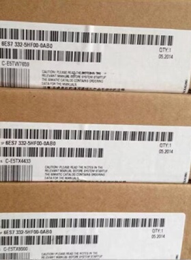 议价西门子6ES7332-5HF00-0AB0 SM332模拟量输模块6ES73325HF000A