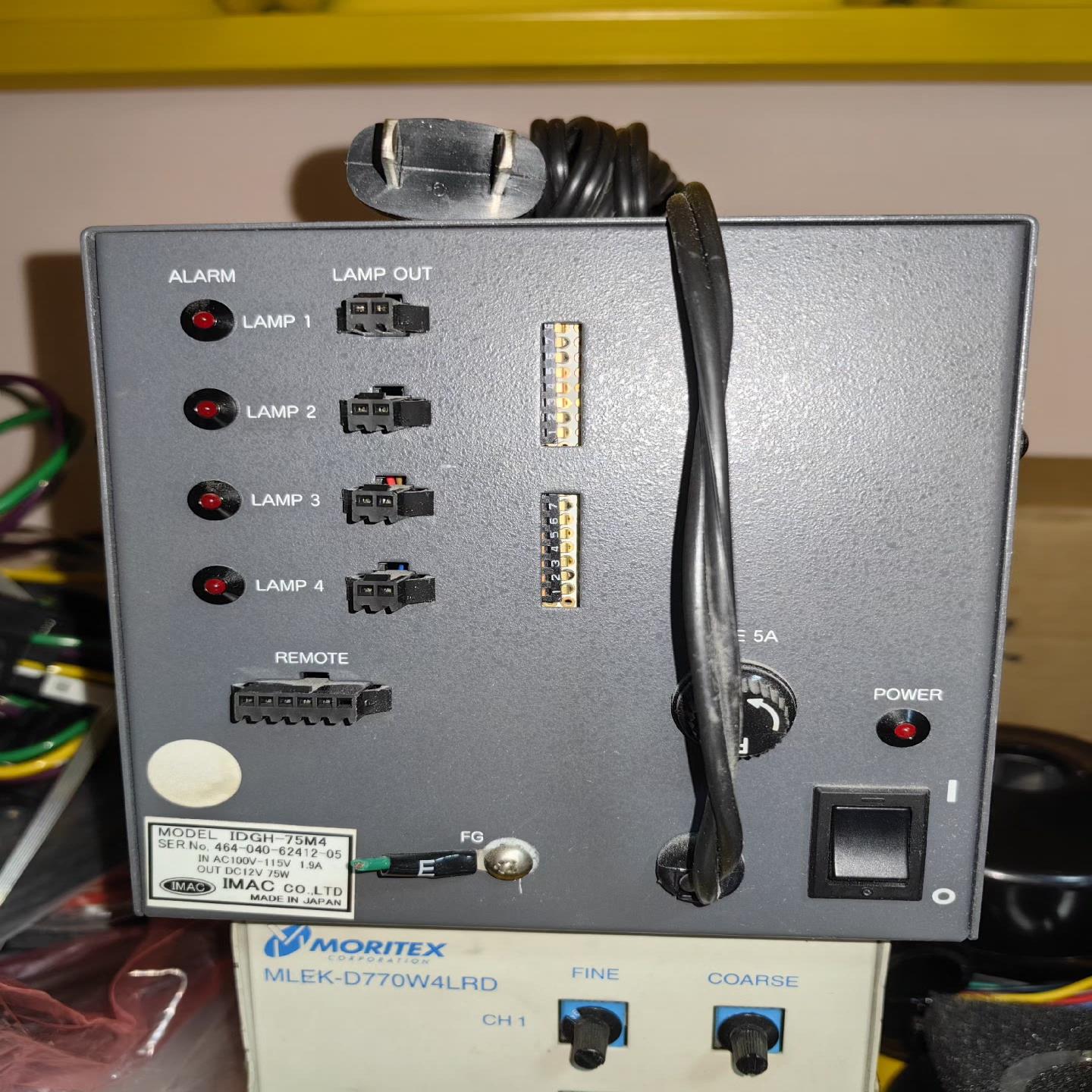 配件视觉检测光源控IMAC IDGH-75M4 110v[浩蓉商户]