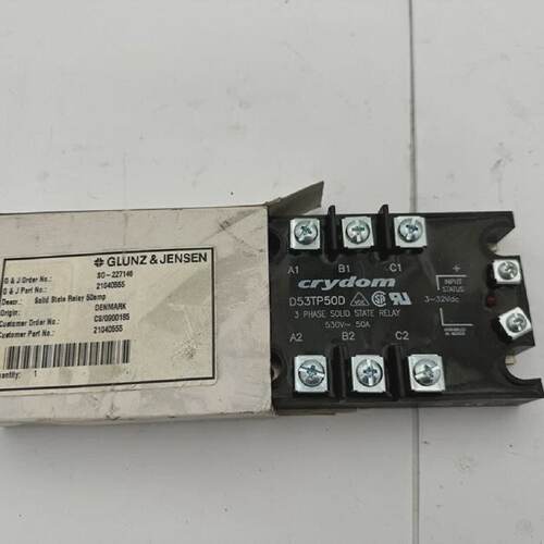 1pc x SOLID STATE RELAY 50amp CRYDOM D53TP50D 530V 50A