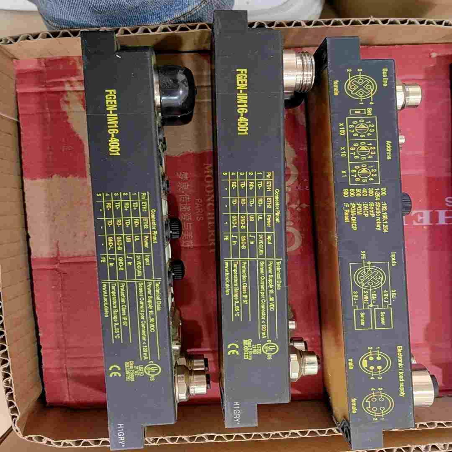 图尔克模块FGEN-IM16-4001拆机件成色漂亮功能正常~议价