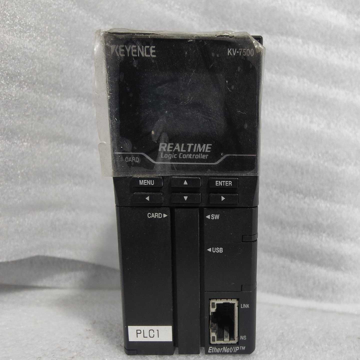 基恩士PLCKV-7500实物图，成色漂亮，功能完好，需要--议价商品