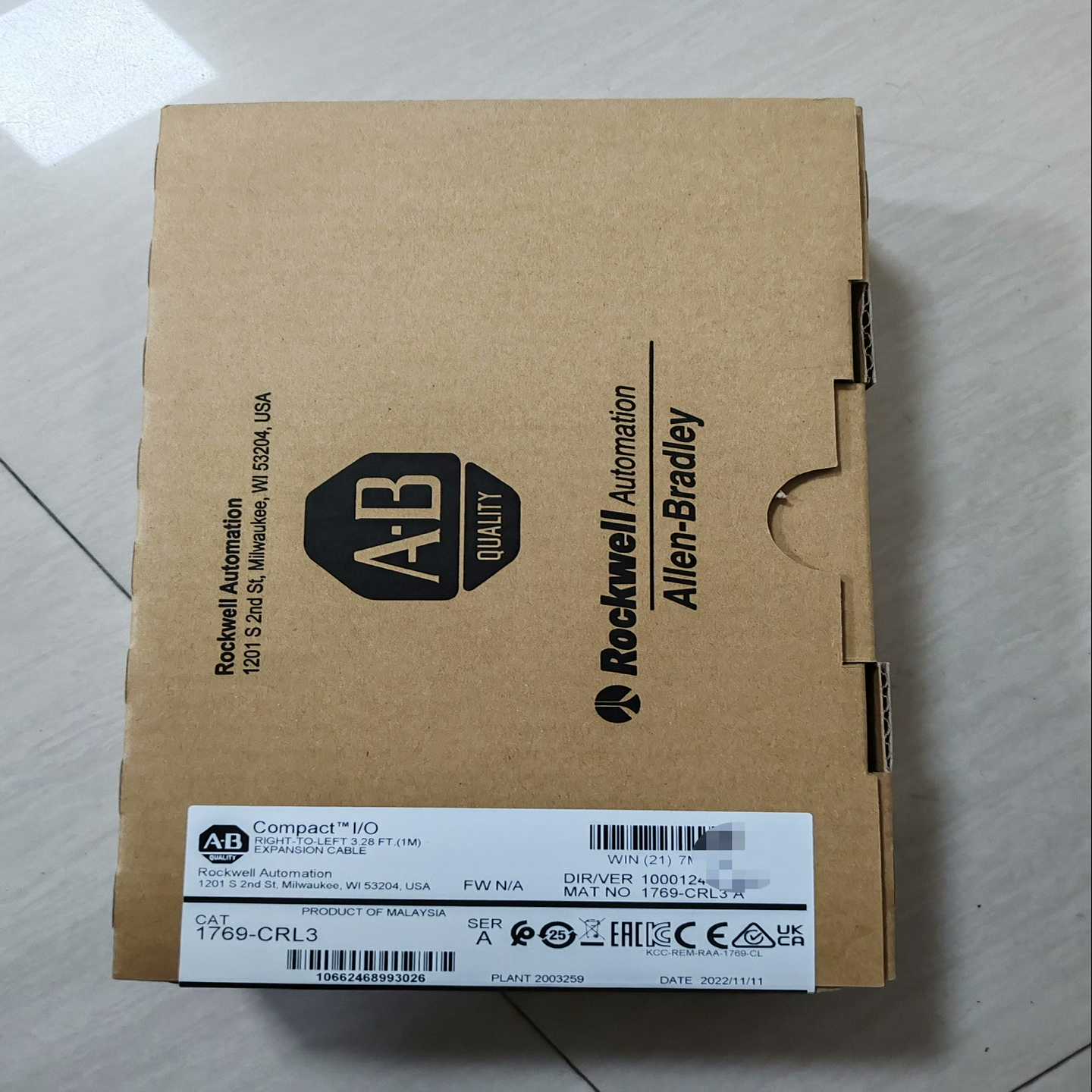 1769-CRL3罗克韦尔AB模块17询价