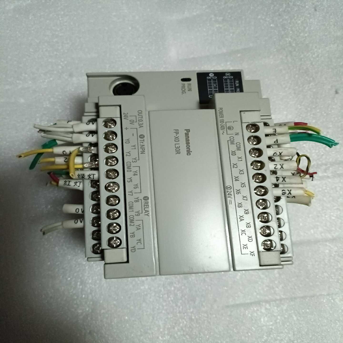 松下PLCAFPX0L30R-F原装拆机件，实物拍摄，成--议价商品