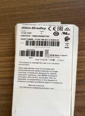 1734-TM-SC-2-4AN-91询价