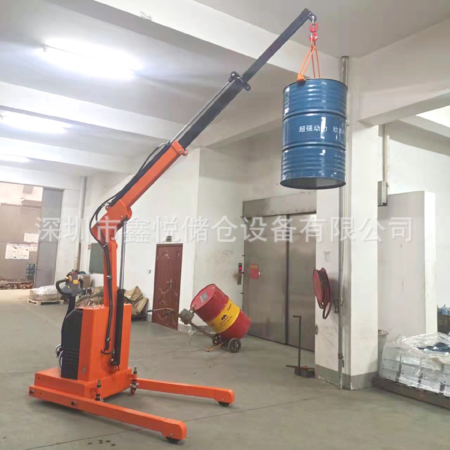 全电动单臂吊堆高车发动机升降机2吨模具小吊车平衡式液压模具吊