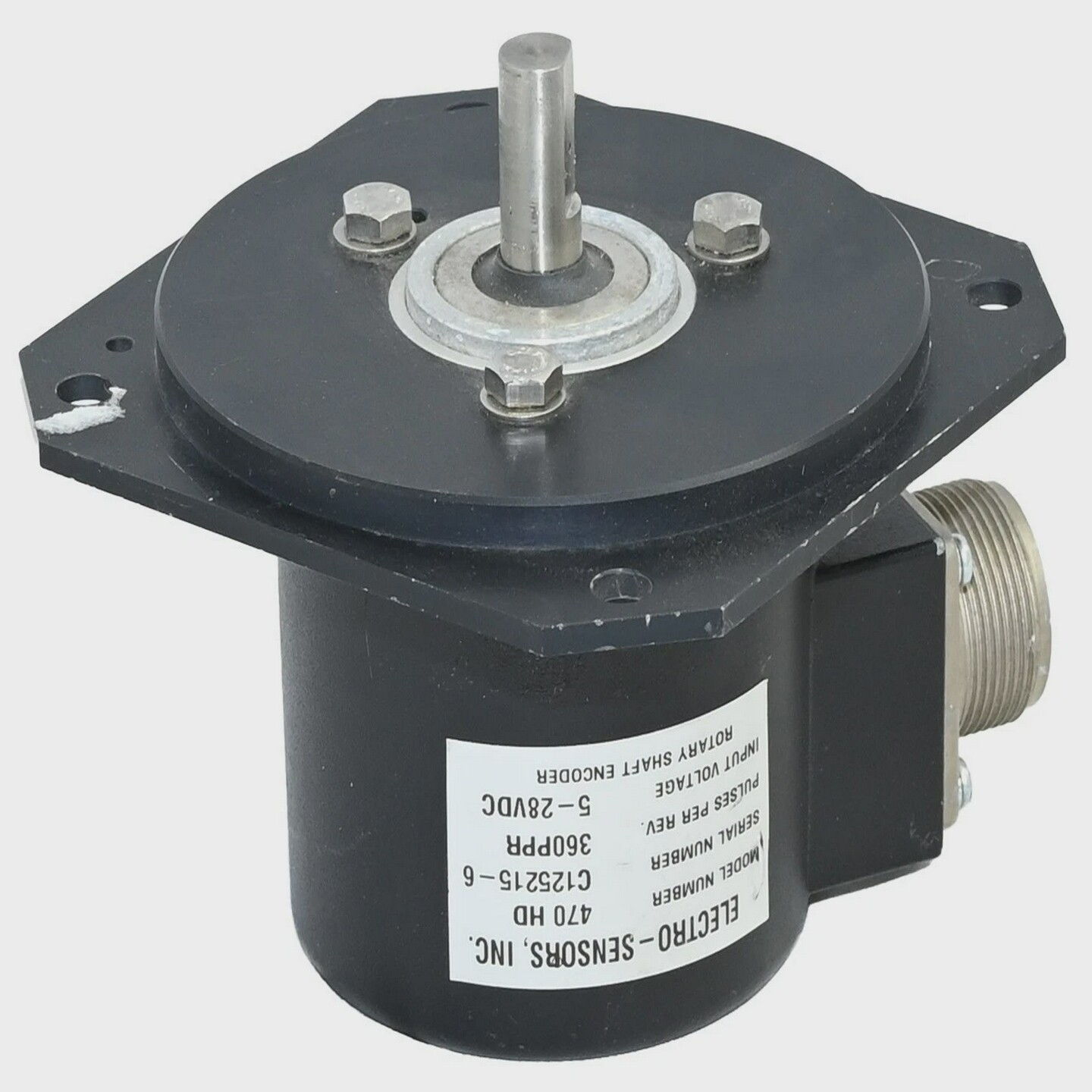 电子传感器470高清5-28VDC旋转轴编码器
