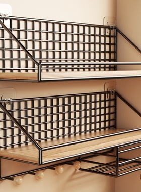 Wall Shelves No Punching Holes Student Dormitories Dormitory