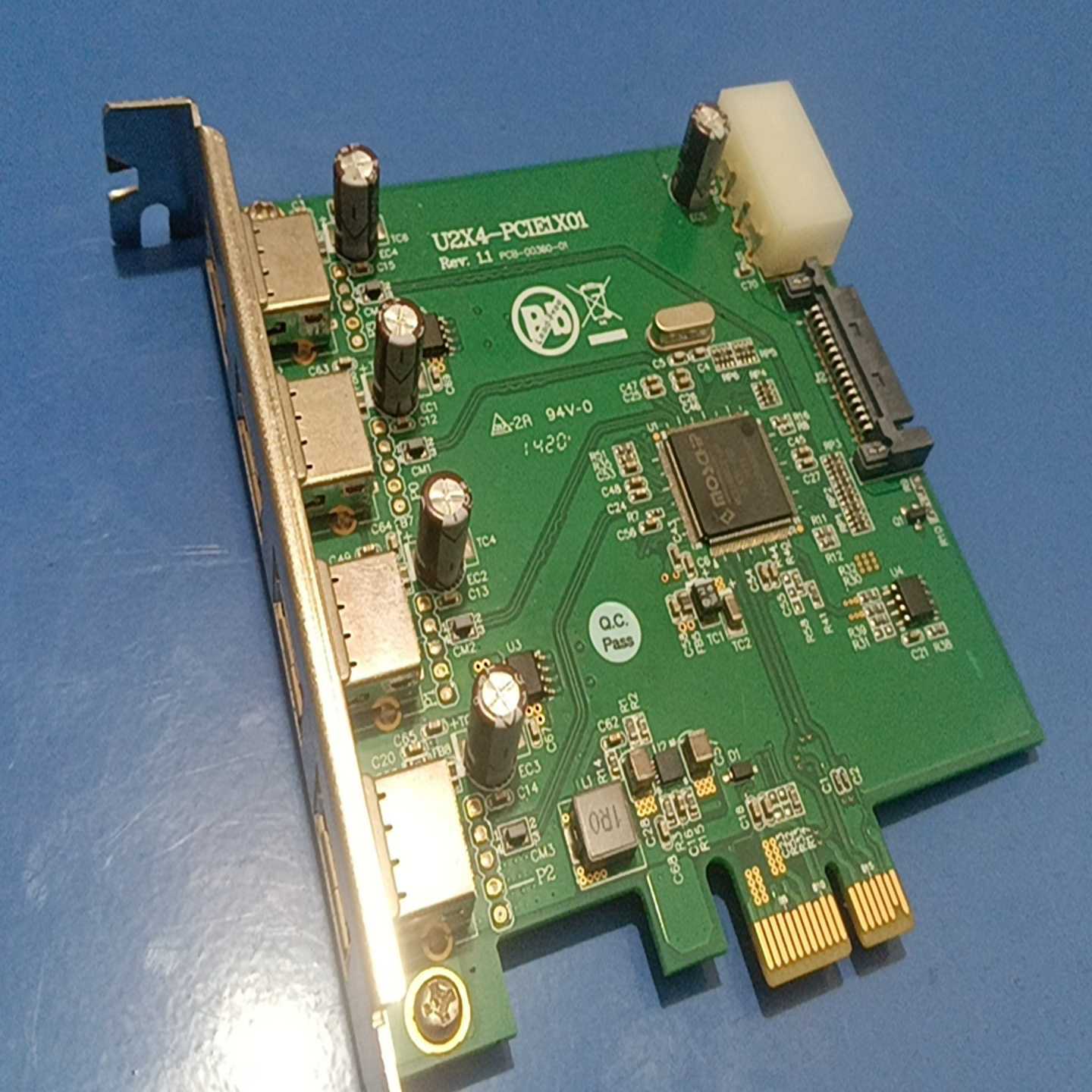 咨询-[1]U2X4-PCIE1X01PCIE转4口USB卡US