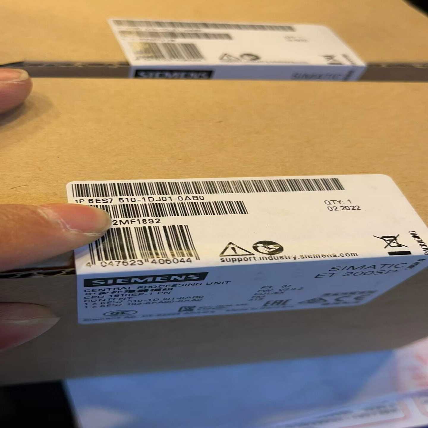 【议价】ET200SPCPU1510SP-1PN6ES75适用