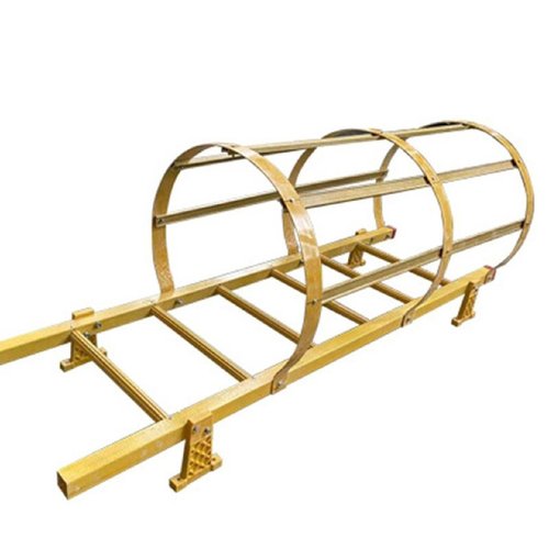 镀锌钢爬梯护笼铁爬梯护笼15J401图集安全爬梯护笼玻璃钢爬梯护笼