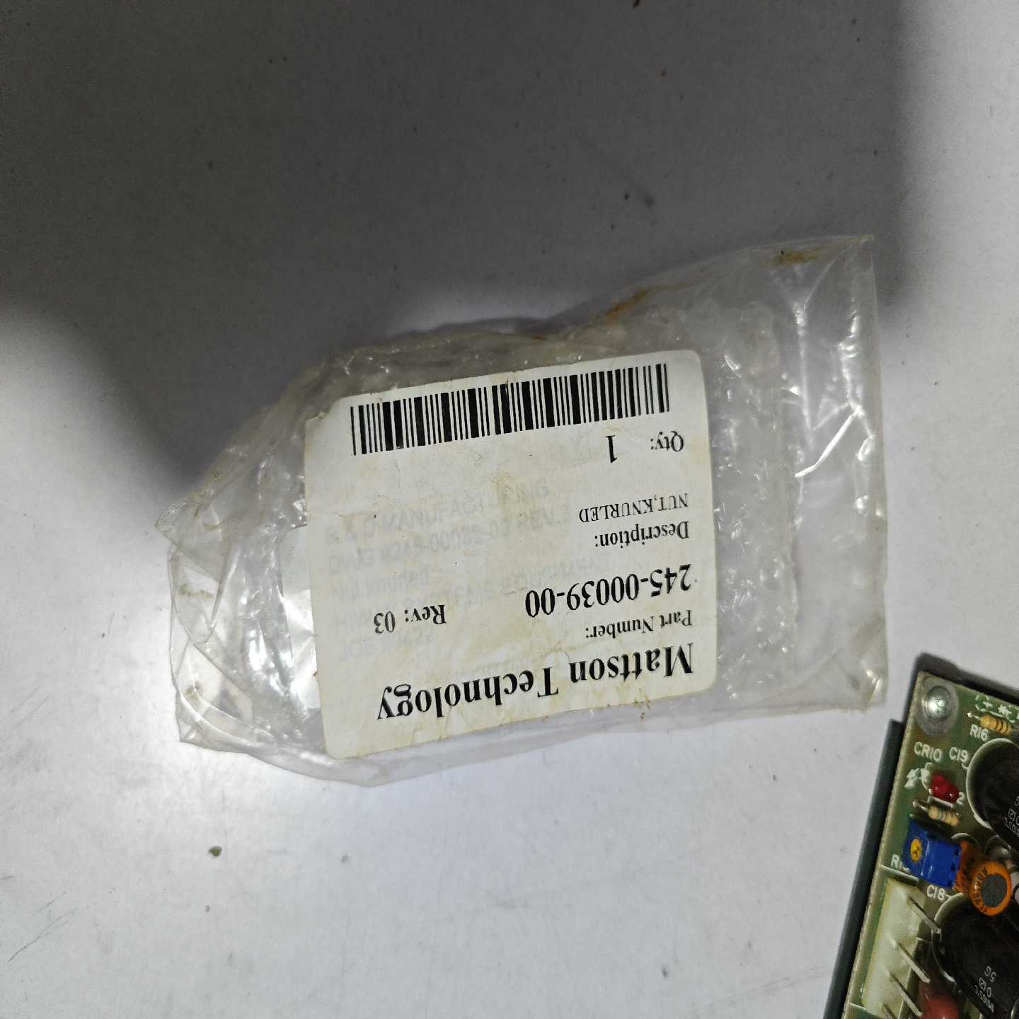 询价~Mattson Technology 245-0039-00