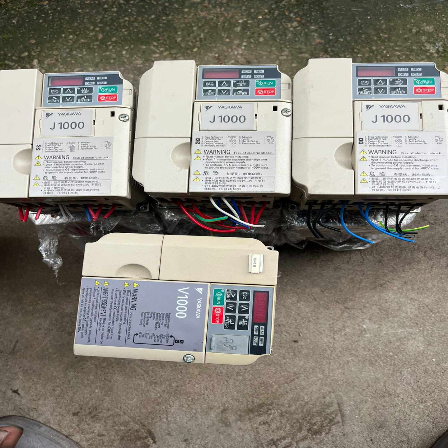 安川变频器J1000系列CIMR-JB4A0001BAA--议价商品