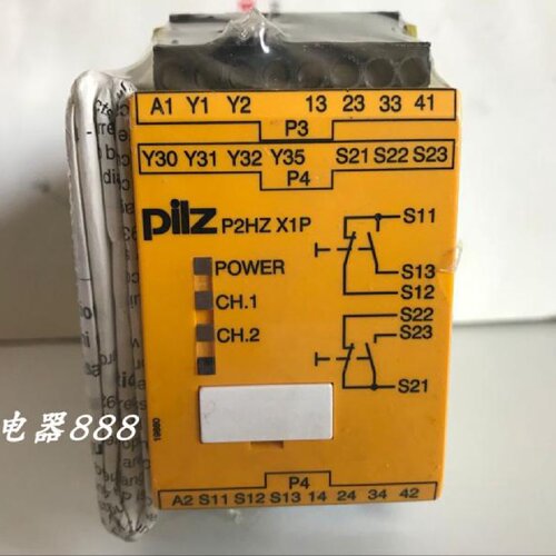 配件皮尔兹安全继电器PllzP2HZX1P24VDC3no1nc2so777340议价