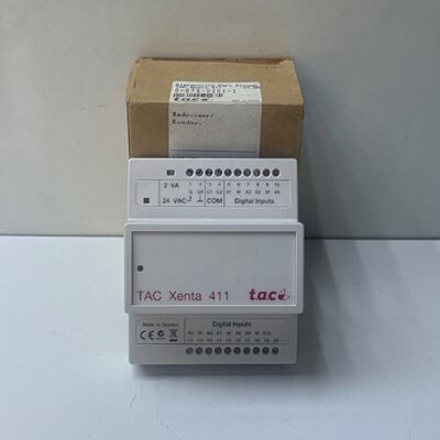 TAC Xenta 411 007302011 Ver 1.05 Digital Eingnge Modul