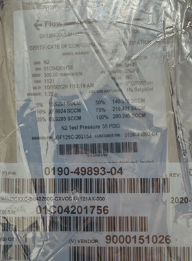 溢价-Brooks GF125CXXC  280 SCCM