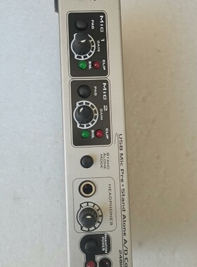 USB双通道话放带48V幻象电源24BIT96KHZ采-议价