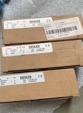 全新出德国WIKAI威卡压力传感器，型号为A-100.--议价商品