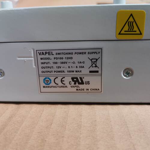 【询价】VAPEL PD100-12HD电源