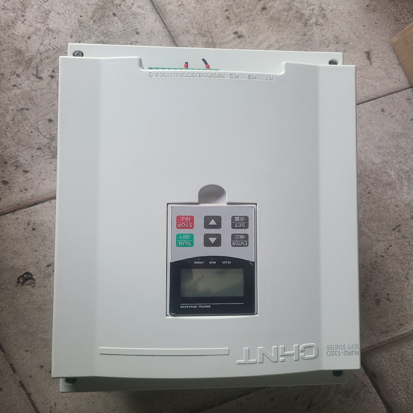 正泰软启动器NJR2-132D   132KW，原装拆机无修--议价商品