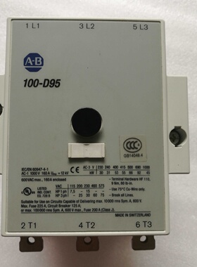 配件AB100D95A00100D95A11接触器220V议价