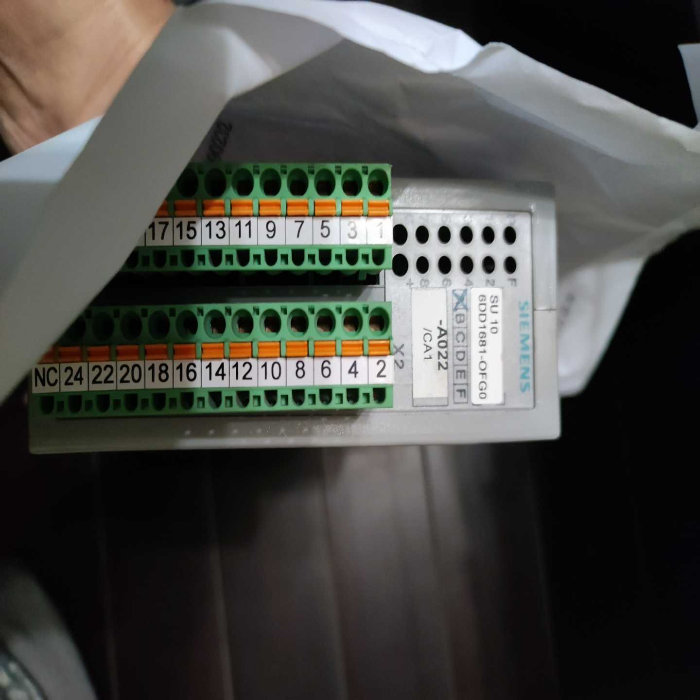 西门子6DD1681-OFGO模块，实物拍摄，拆机设备，功能