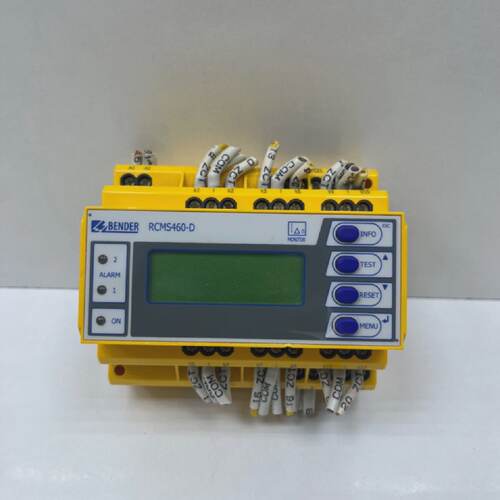 BENDER RCMS460D2 Differential Current Evaluator  Residual Cu