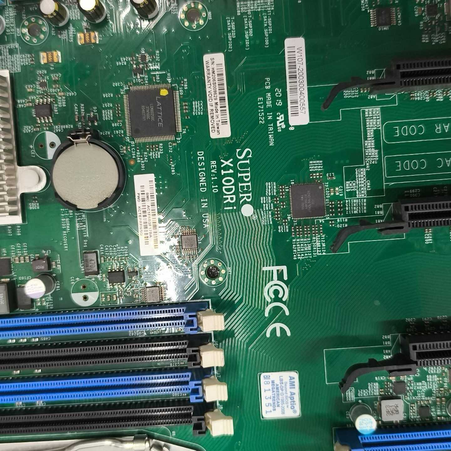 （议价）新超微X10DRI双路服务器主板