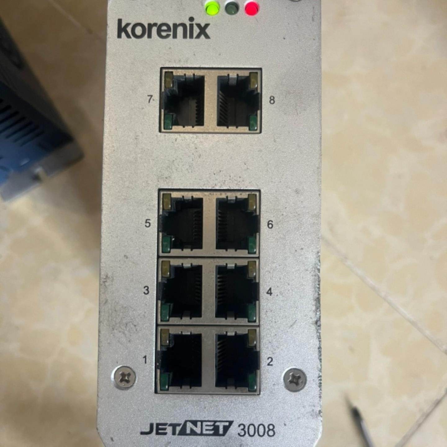 售前询价科洛理思Korenix工业交换机Jetnet3008拆机正