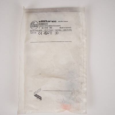 IFM EFECTOR 100 IGM205 IGK3012BPKGM60VUS104DPS INDUCTIVE SEN