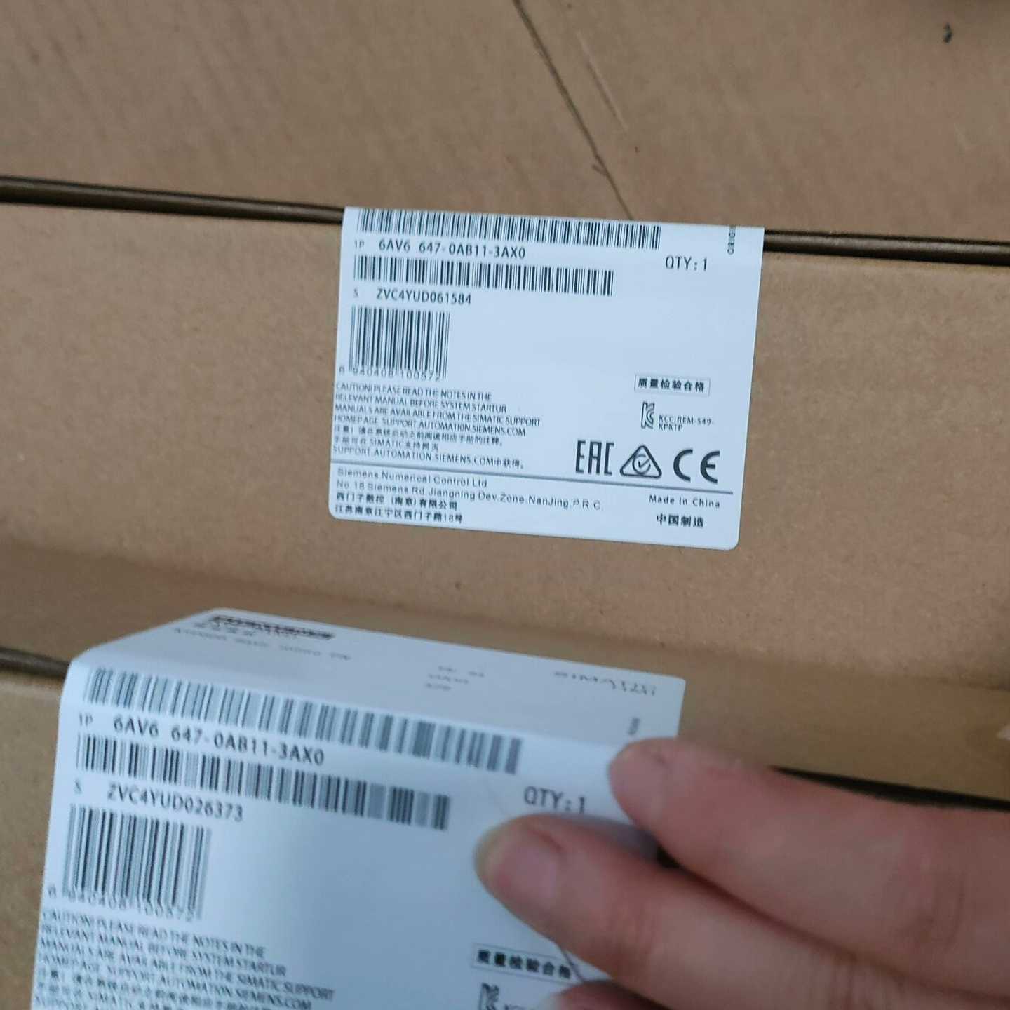 6AV6647-0AB11-3AX0西门子触摸屏，新到库存--议价商品