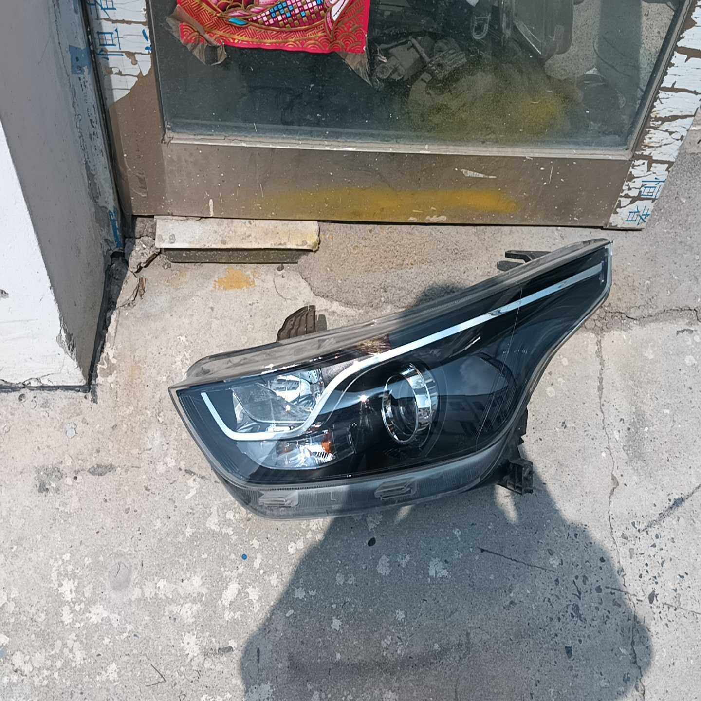 15款一汽骏派D60原厂拆车大灯总成，主驾驶--议价商品