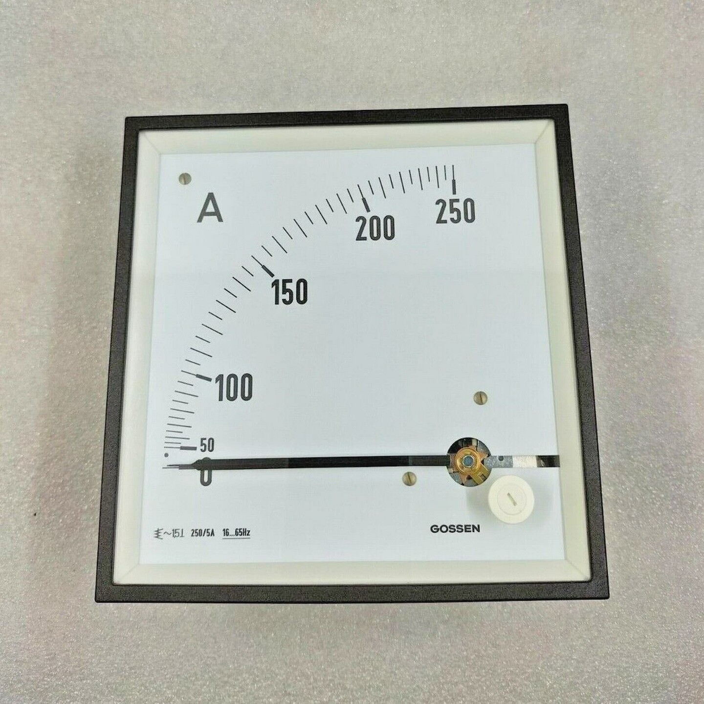 GILGENMULLER&WEIGERTAQS144AMMETER0-250Amperes