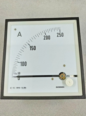 GILGENMULLER&WEIGERTAQS144AMMETER0-250Amperes