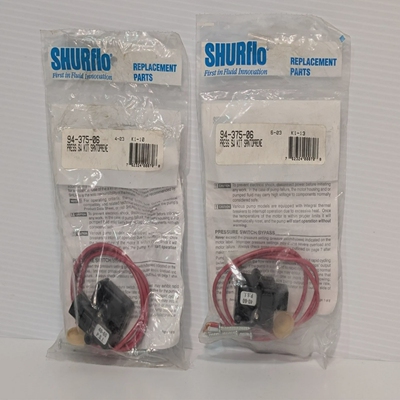 批量2件SHURflo94-375-06压力开关套件,Santoprene,40-60PS