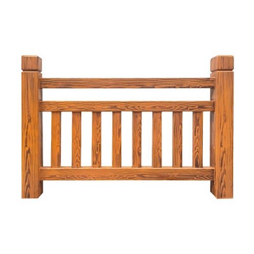 定制公园景区水泥仿木护栏木纹栏杆户外河道桥梁仿树皮围栏防护栏