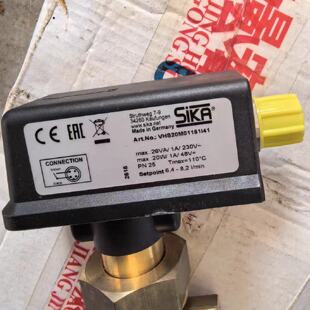 议价德国SIKA流量开关VHS20M01181141 PN25规格全新 CE认证