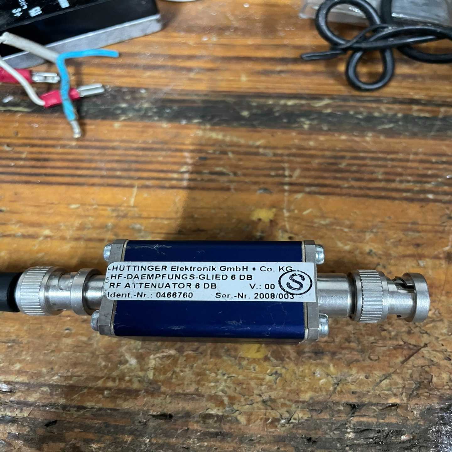 德国HTTINGER射频衰减器6dB。用的到直拍。发顺丰询价