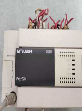 三菱PLCFX3U-32M，原装正品拆机，功能完好！--议价商品