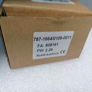 #摆摊赚闲钱 WAGO电子断路器787-1664/0106-~询价