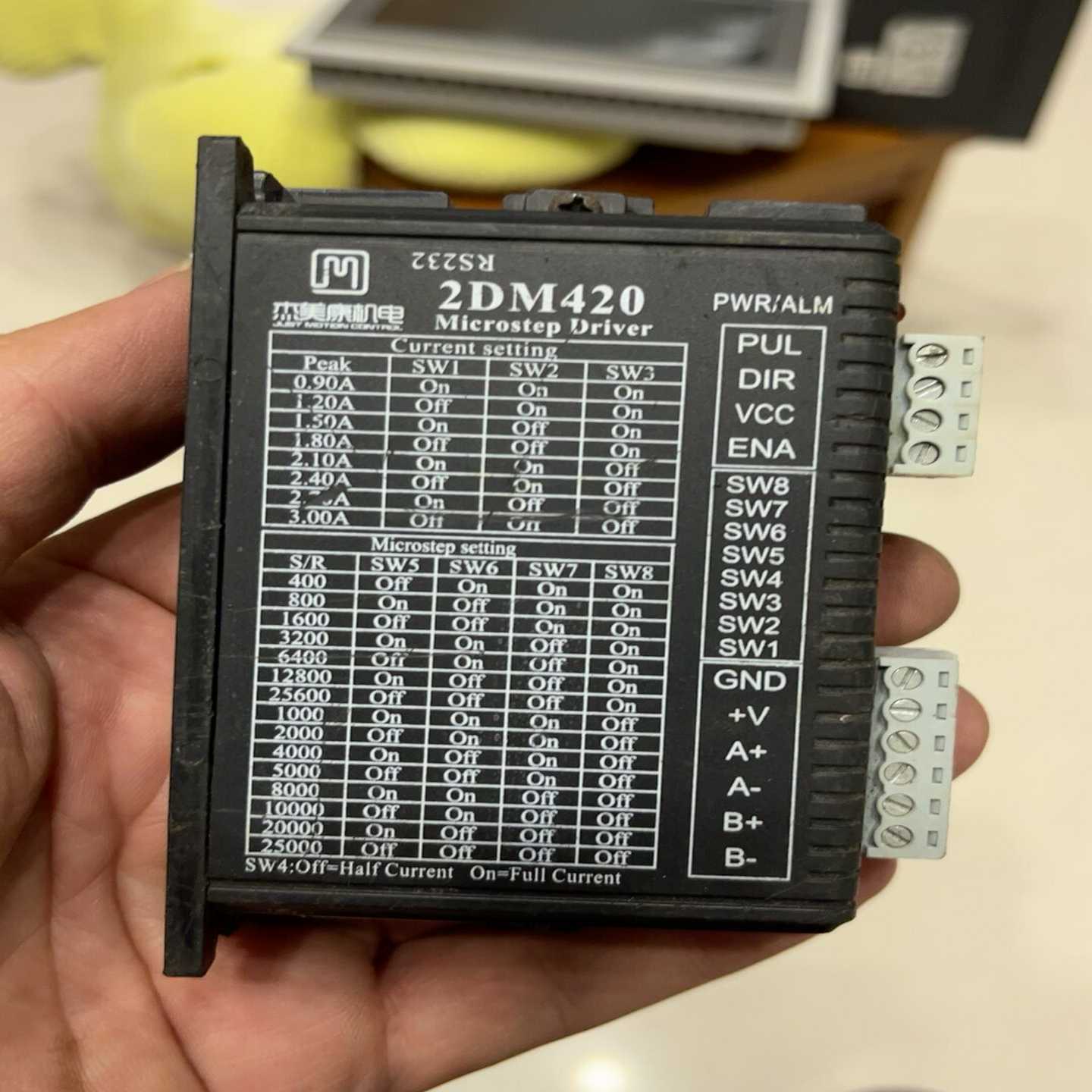 【议价】杰美康步进驱动器,2DM420件,成色看拍照。