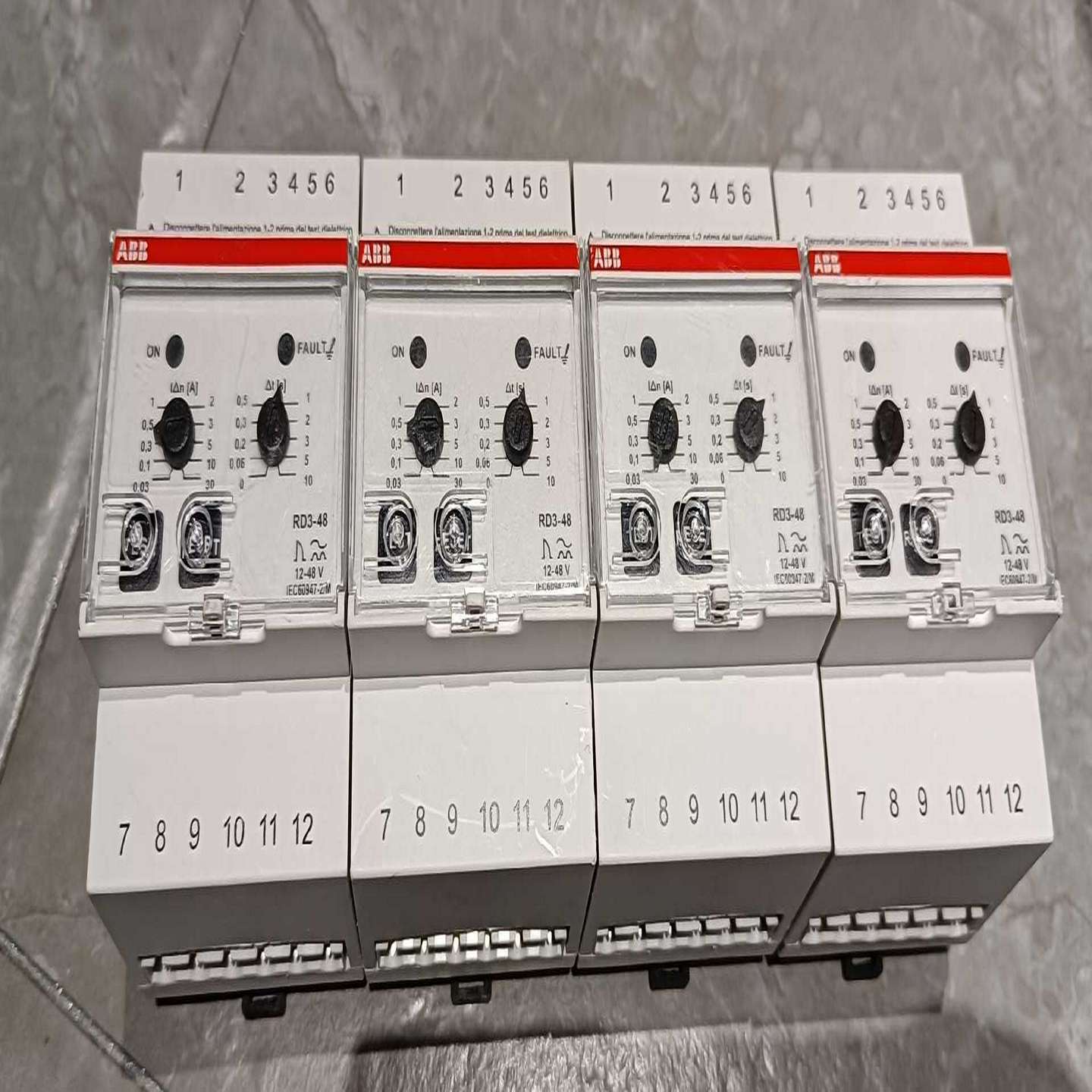 原装正品ABB剩余电流监视器 RD3-48，库存商品未使用无~议价