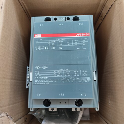 寻》》ABB交流接触器AF5803011交流接触器一台左下角底