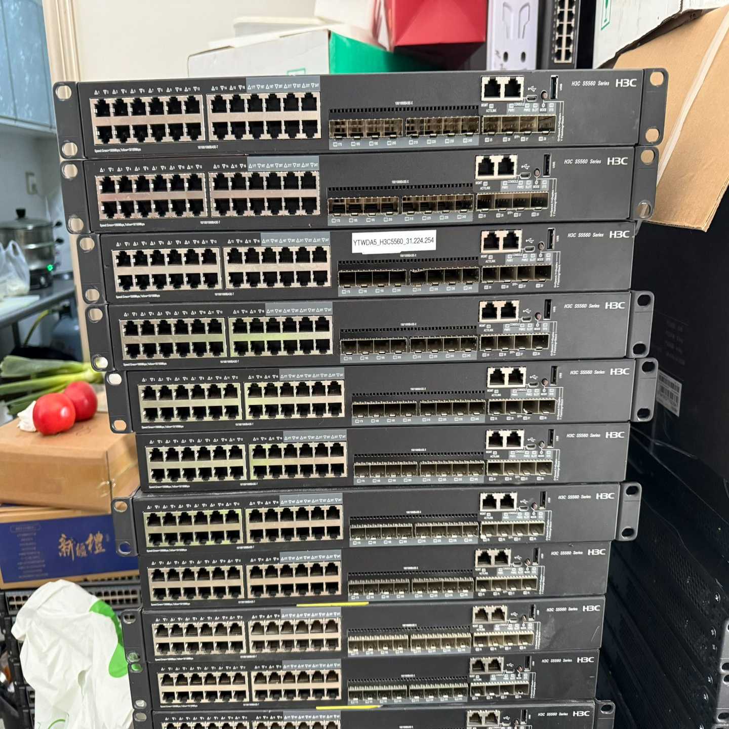 h3cS5560x-30c-ei全千兆交换机八个电光复询价