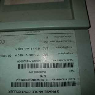 Z控制器 联系 0EB60 询价6SG7082