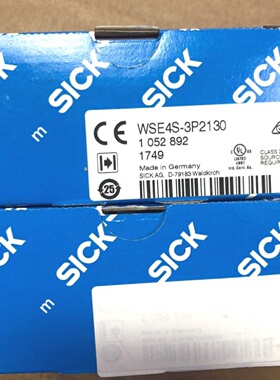 议价全新原装正品SICK感测器WSE4S-3P2130 1052892现货 WSE4-3P21