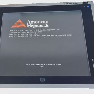 Allen Bradley 6181P19A2MWX1DC F Integrated Display Industria