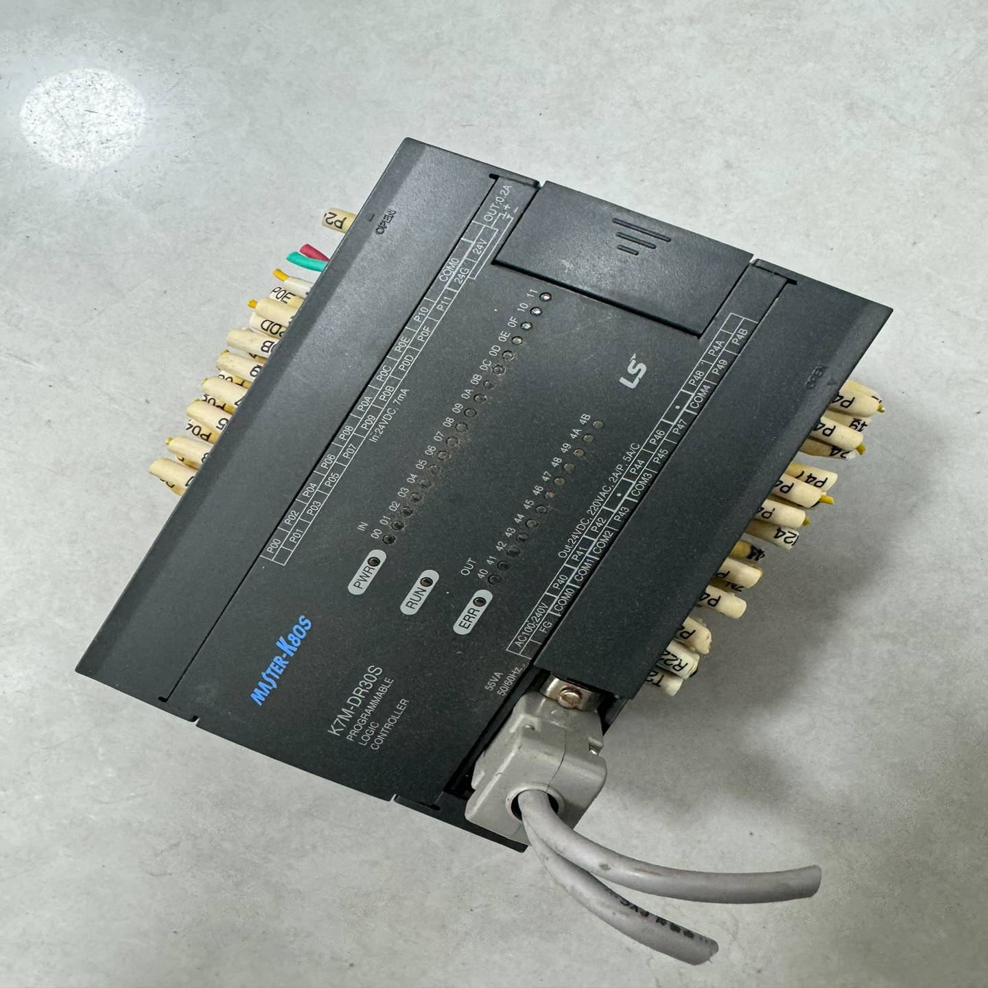 K7M-dr30s/dc，可编程控制器，二手拆机，实物拍照，-议价