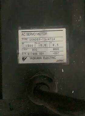 溢价-安川伺服马达USADEM13NT25USAD