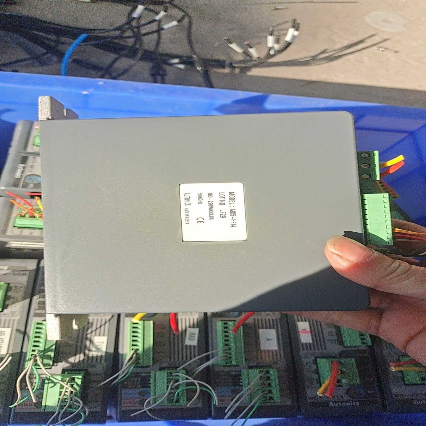 议F价拆机奥托尼克斯步进驱动器，MD5-HF14-A，成色漂亮(如现货/